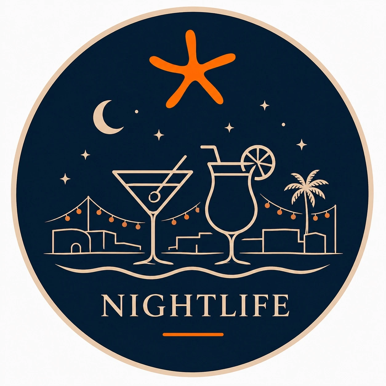 GounaFinds official nightlife icon